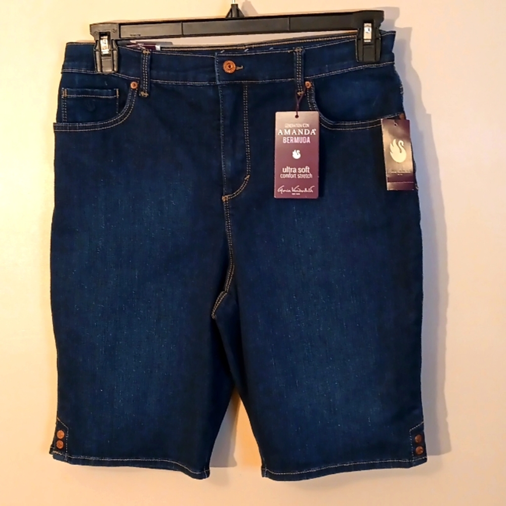 Gloria Vanderbilt Women's Blue Denim Shorts